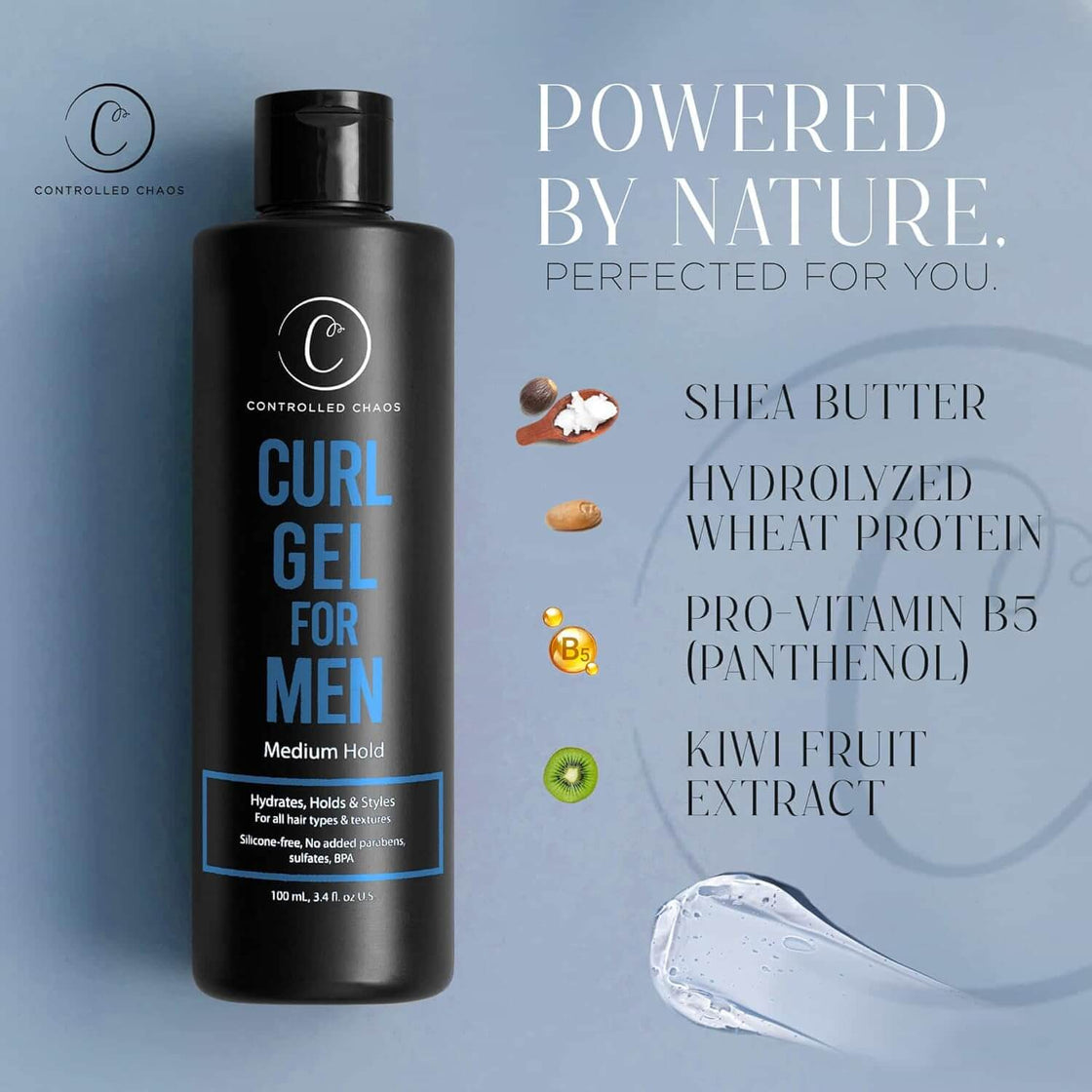 Curl Gel for Men 3.4oz