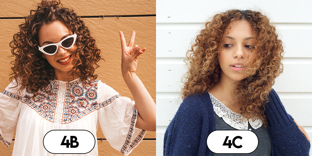 difference between 4b and 4c hair