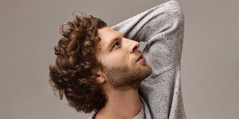 how to get wavy mens hair