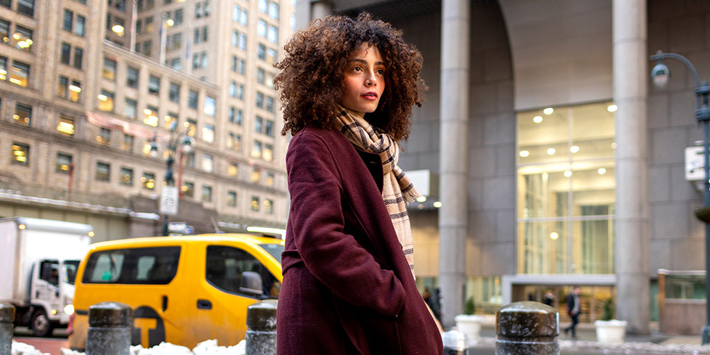 Curly hair maintenance during different seasons