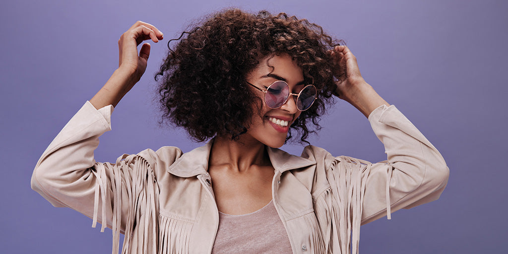 second-day curly hair