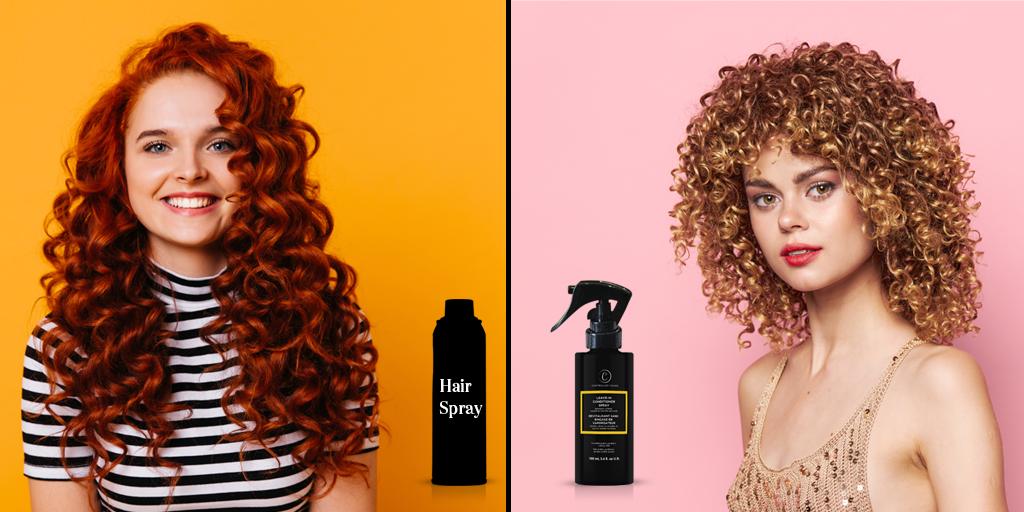 Hair Spray vs. Leave-in Conditioner