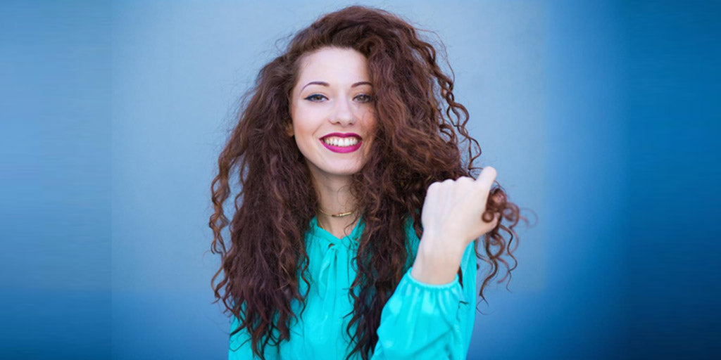 knotty curly hair