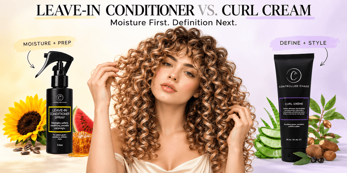 Leave In Curl Cream vs. Leave-In Conditioner