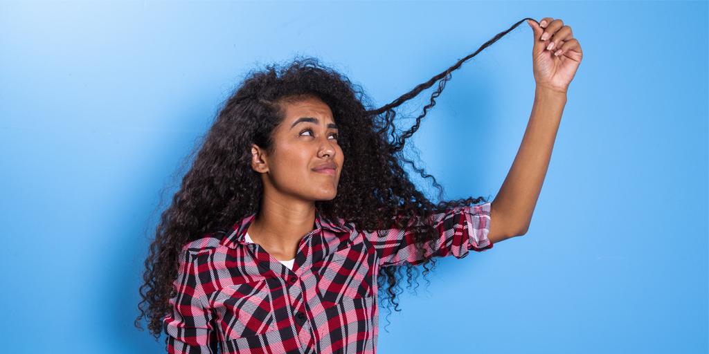 bad curly hair