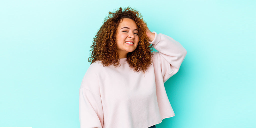 stiff curly hair