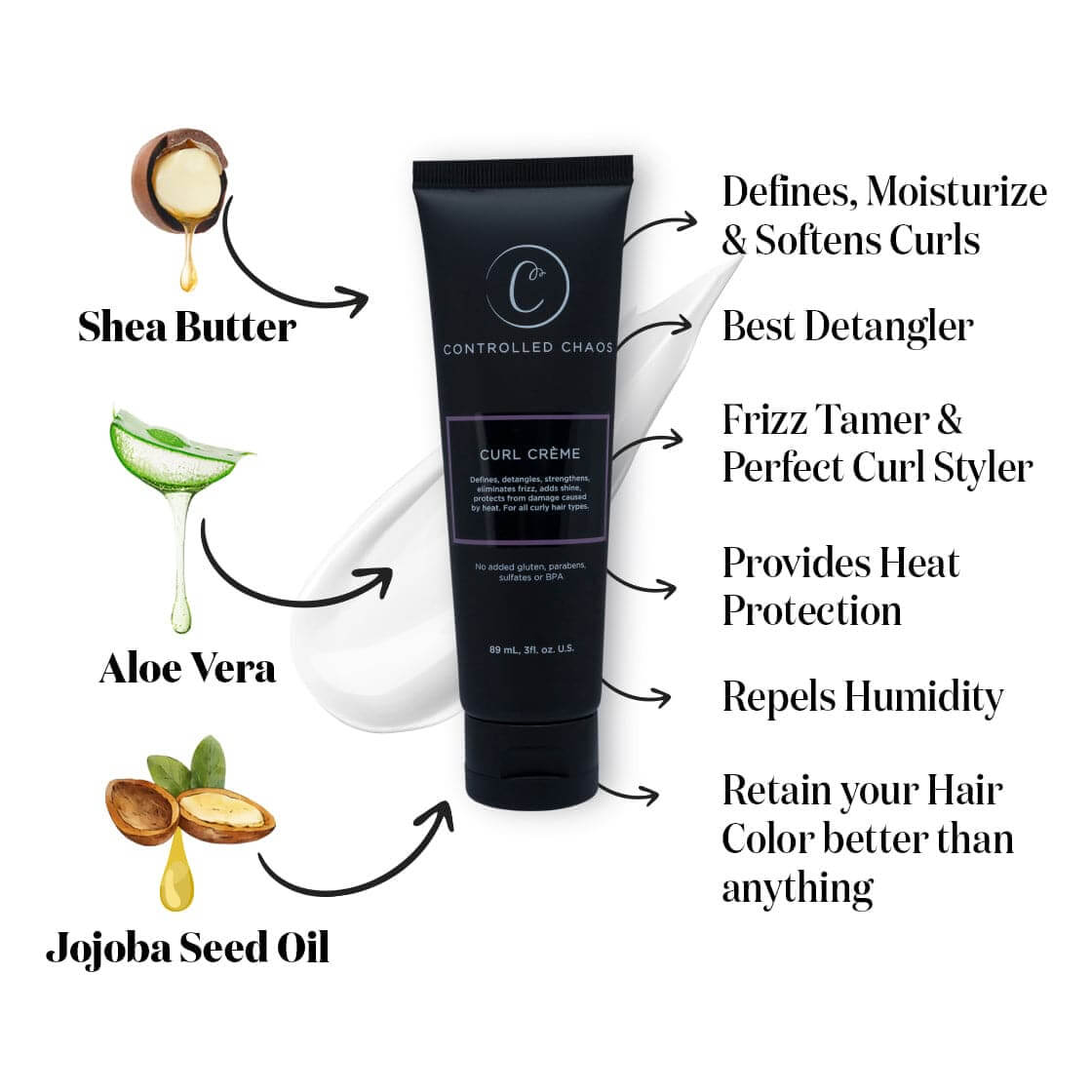 3oz Original Wavy Curl Creme