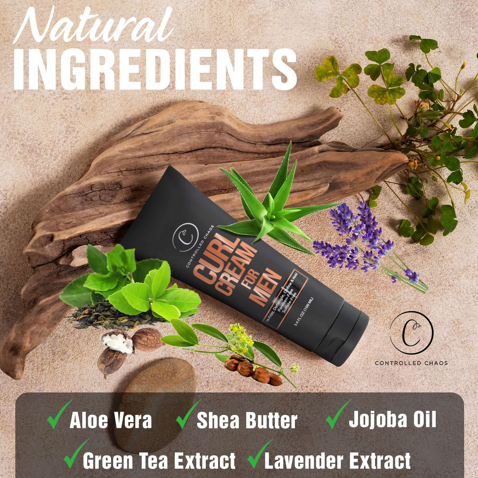 Curl Cream for Men 5oz