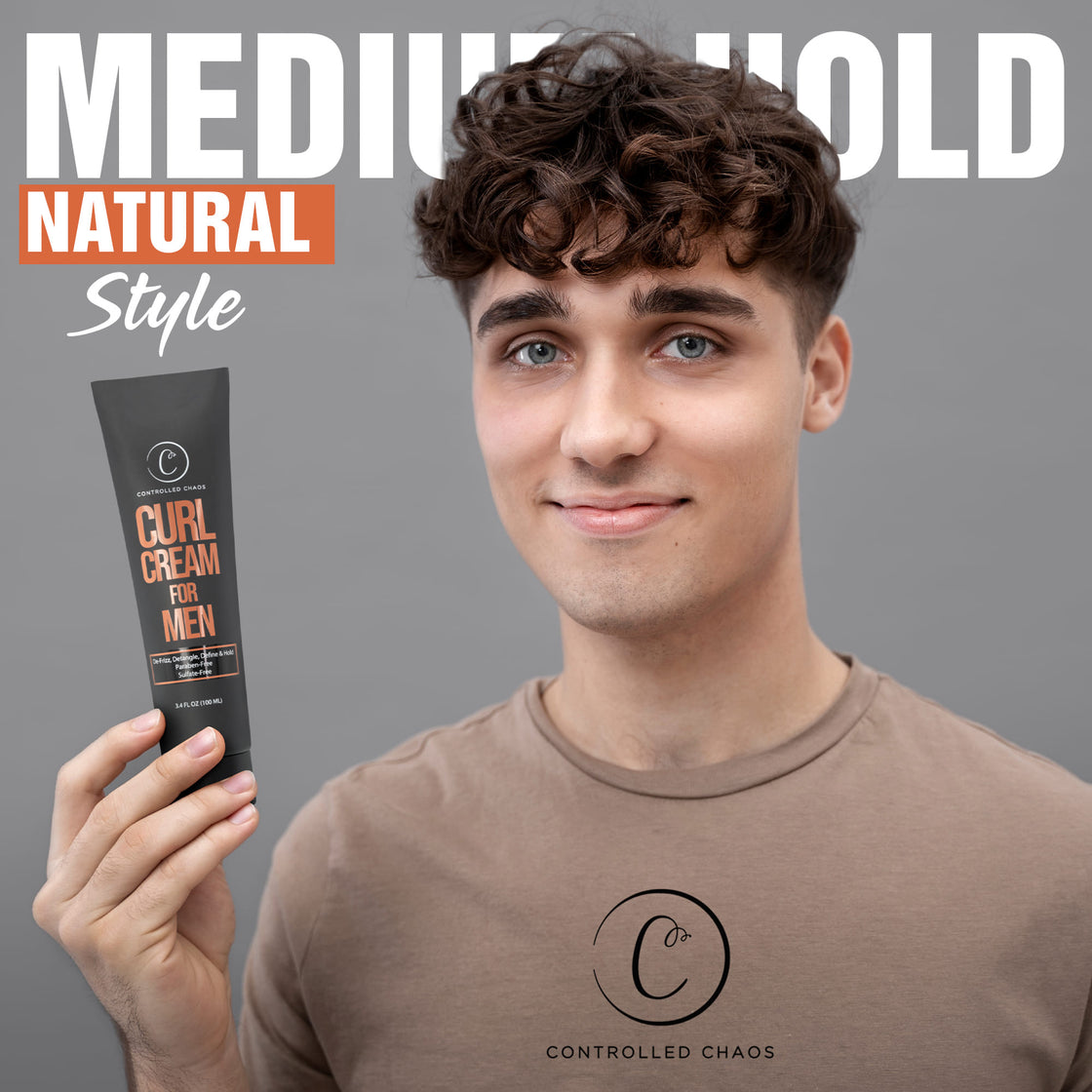 Curl Cream for Men 3.4oz Controlled Chaos