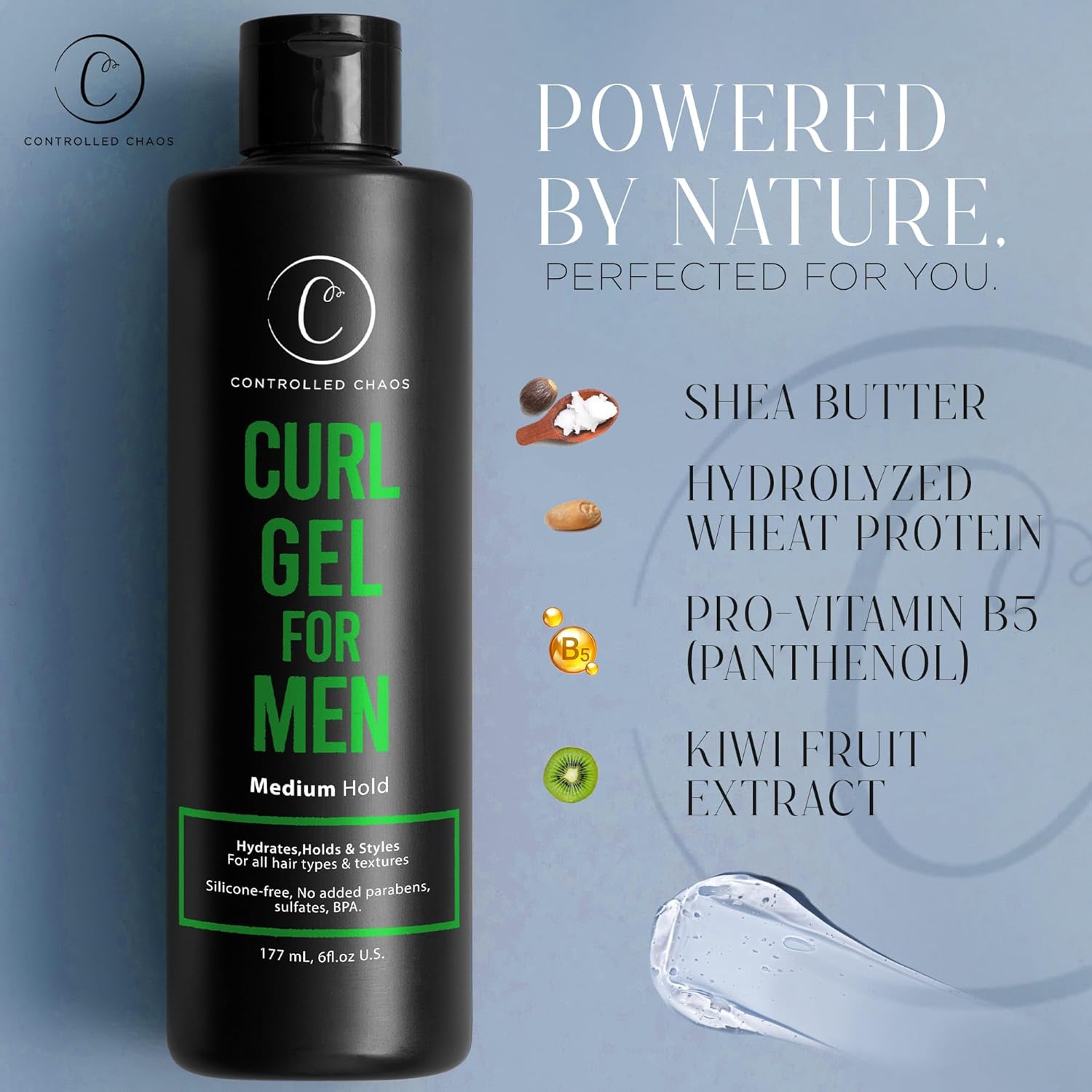 Curl Gel for Men 6oz