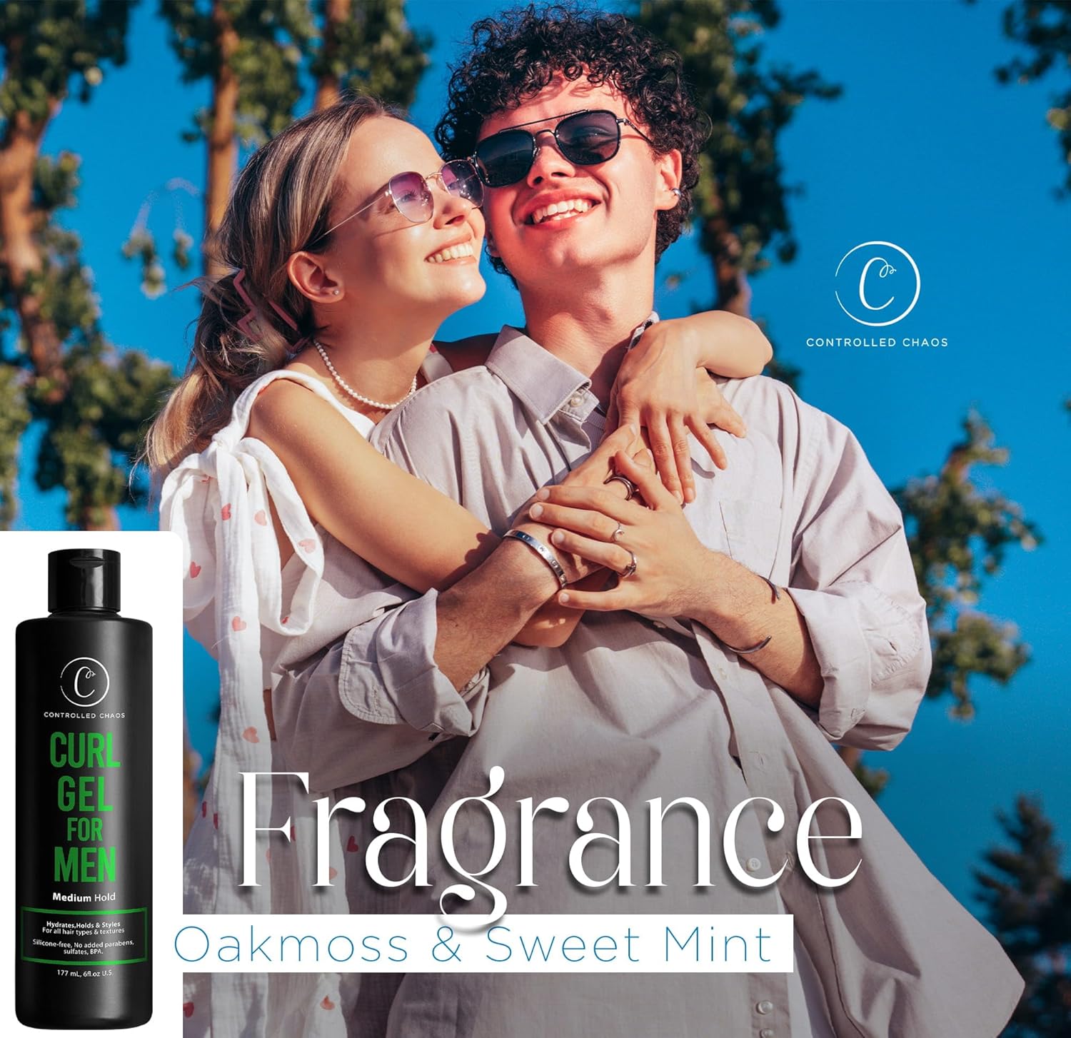 Curl Gel for Men 6oz