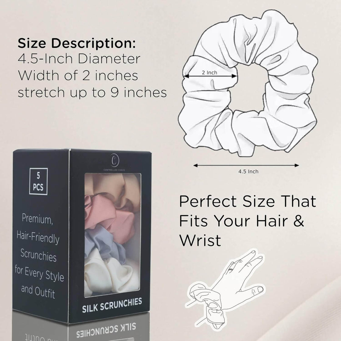 Silk Scrunchies