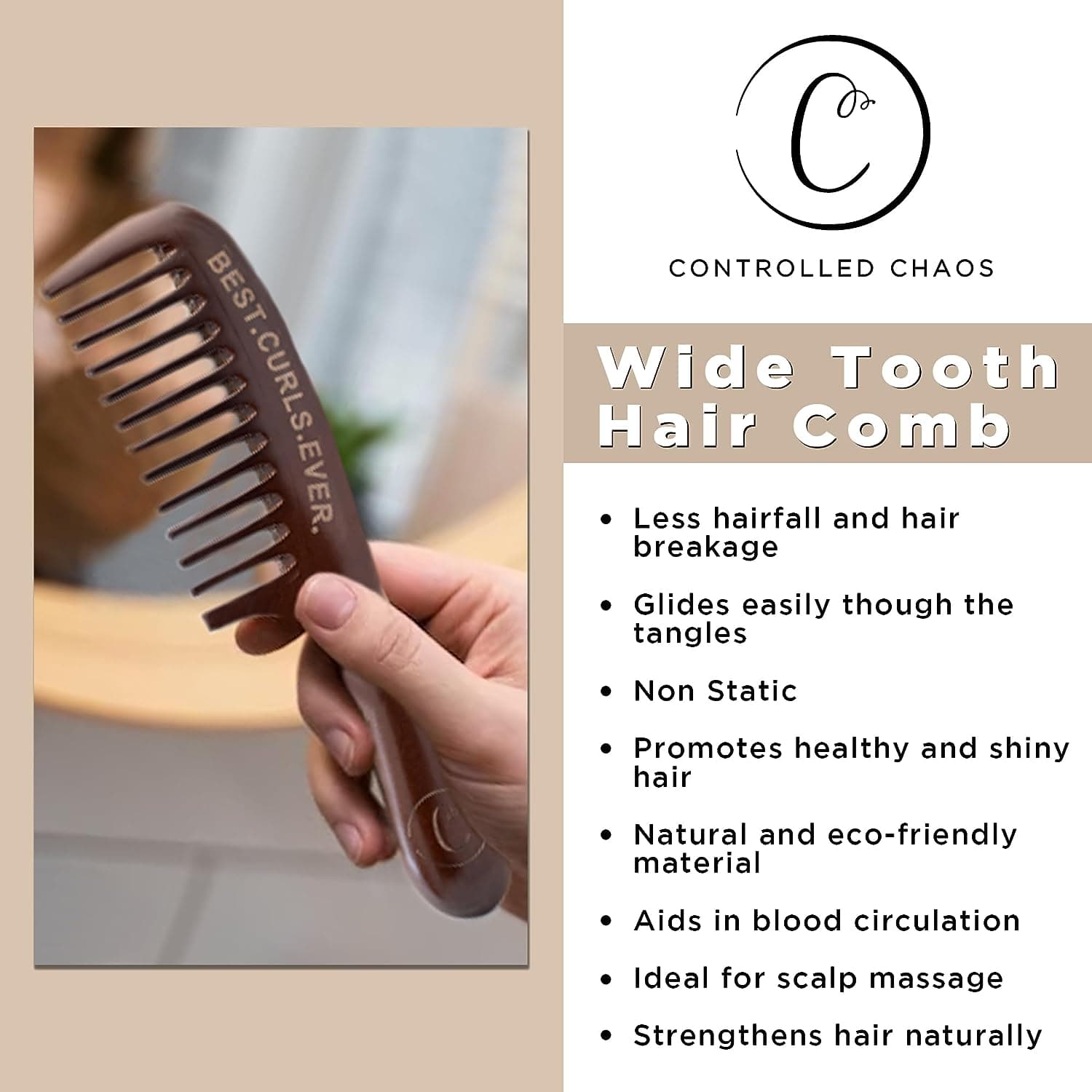 Wide Tooth Comb