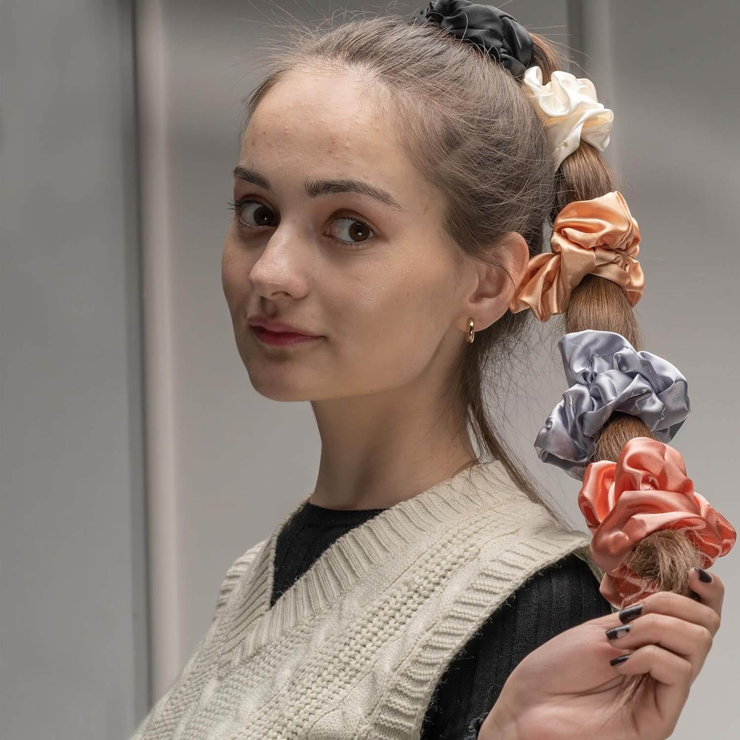 Silk Scrunchies