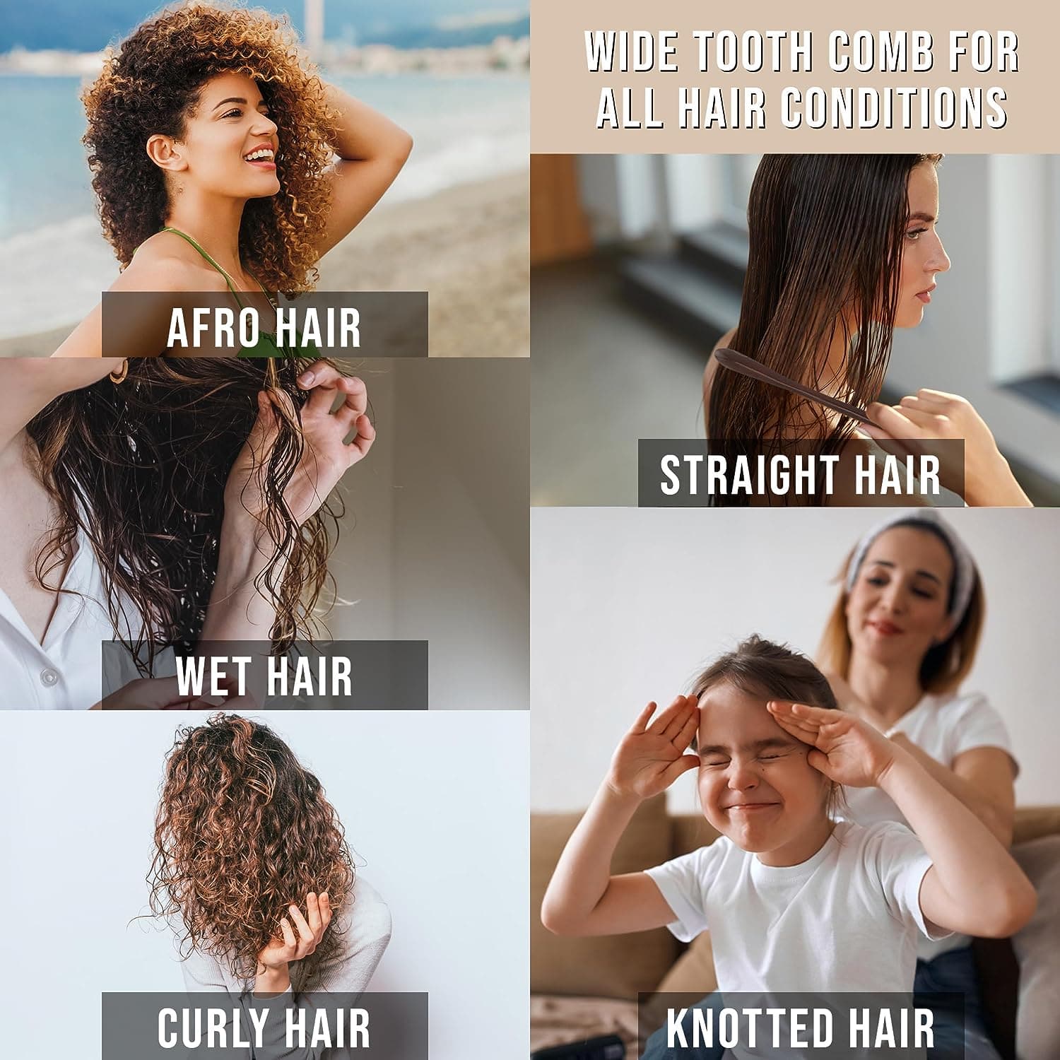 Tooth Comb for all hairs