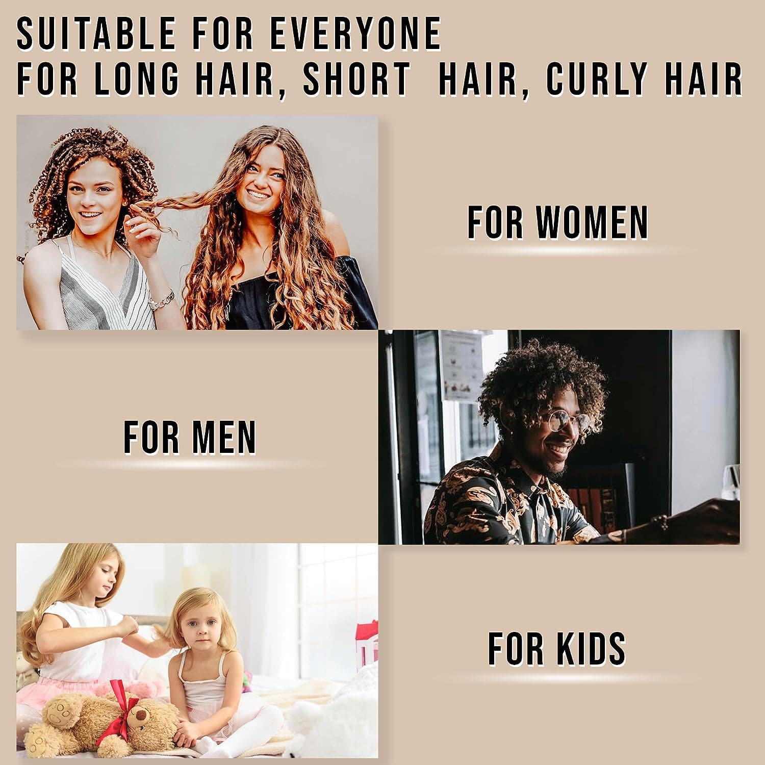 Wide-Tooth Comb for every one