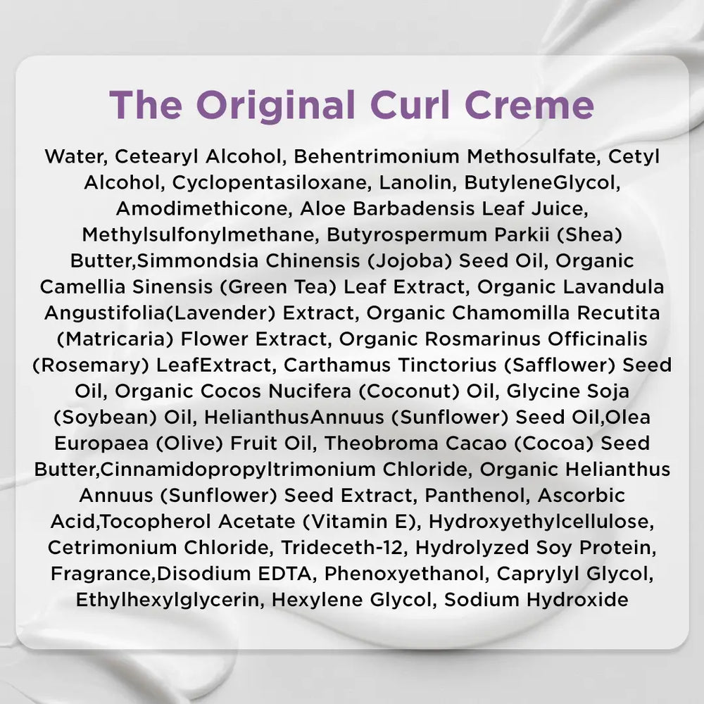 Full ingredient list image 1